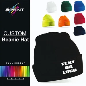Cappello berretto in lana personalizzato stampato su misura copricapo promozione abbigliamento da lavoro - Foto 1 di 8