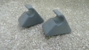VAUXHALL INTERIOR SUN VISOR PROTECTION BRACKET HOLDER TRIM CLIP 2X - Picture 1 of 10