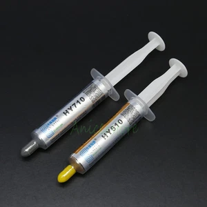 2pcs 5g Silver Gold Thermal Grease Paste Silicone Compound For CPU GPU Cooling - Picture 1 of 7