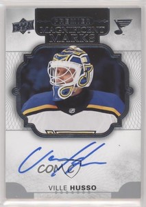 2017-18 Upper Deck Premier Magnificent Marks Ville Husso #MM-VH Rookie Auto RC