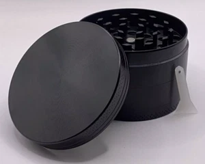 2.5" 63mm Tobacco Herb Grinder Spice Large Metal Smoke Crusher 4 Chamber Alloy - Picture 1 of 11