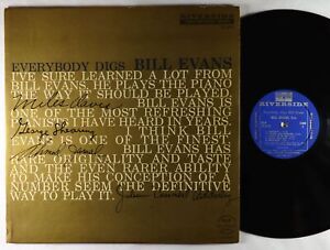 Bill Evans - Everybody Digs LP - Riverside - RLP 12-291 Mono DG