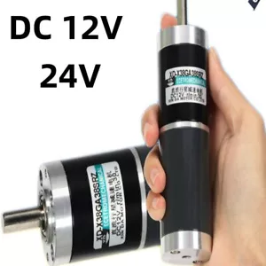 Motoriduttore Planetario DC 12V 24V Riduzione Alta Coppia Reversibile 5-300RPM 10W - Foto 1 di 7