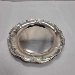 Jugendstil Flaschenuntersetzer Silber 800 punziert Koch & Bergfeld um 1900 - Bild 1 von 7