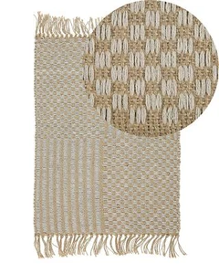Jute Runner Rug 50 x 80 cm Beige ADABAG - Picture 1 of 6