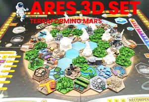 Terraforming Mars ARES FAN MADE 3D Set - Foto 1 di 6