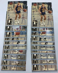 (2)x 1992-93 Fleer Ultra Playmaker Insert Basketball Trading Card Set Lot #1-10 - Picture 1 of 3