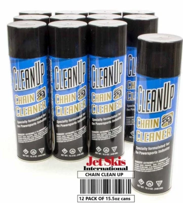Maxima Racing Oils Clean-Up Chain Cleaner - 15.5 oz Can - Qty (12) - 75920 - Изображение 1 из 4