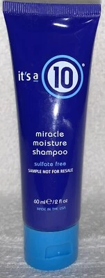 It's a 10 MIRACLE MOISTURE SHAMPOO Vitamin C Aloe Tahitian Moringa 2 oz/60mL New - Image 1 of 3