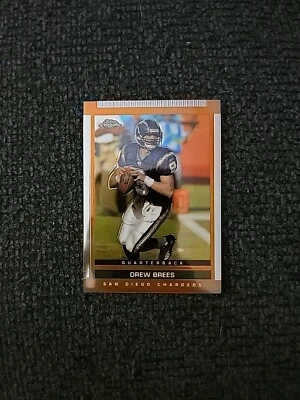 2003 Topps Chrome Football Drew Brees #82 - SD0082 - Image 1 of 2