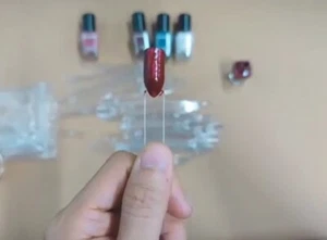 Mofun®50x Nail Colour Display Tips, Clear Nail Swatch Sticks Salon Nail Display - Picture 1 of 5