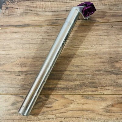 Tija de sillín Haro 1995 aleación 27,2 300 plata púrpura abrazadera 3DV Foto 1 de 4