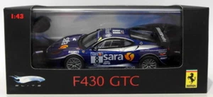 Hot Wheels 1/43 Scale Diecast P9950 - Ferrari F430 GTC #8 - Blue - Zdjęcie 1 z 1