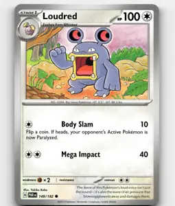 Pokemon Loudred 149/182 - Paradox Rift - Picture 1 of 1