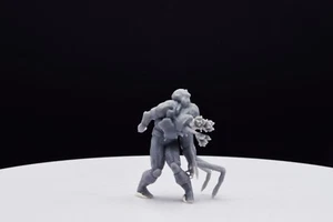 Halo Flood Human Unarmed [3] Miniature - Resin 3D Printed - Wargame/Skirmish/D&D - Picture 1 of 10