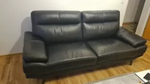 polstergarnitur leder, sofa 3-er und 2-er - Bild 1 von 6