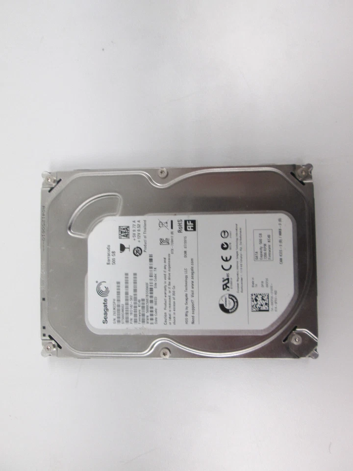 Seagate Barracuda ST500DM002 500GB SATA III 3.5 in Hard Drive (WIPED) - Image 1 of 3