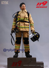 KUMIK KMF23-F02 1/6 Firefighter Joo Ji Hoon  Jin Laiyuan 12''Male Action Figure