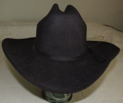 Western Express Inc HBO West World The Man In Black Cattleman Cowboy Hat 7 3/8 - Image 1 of 4