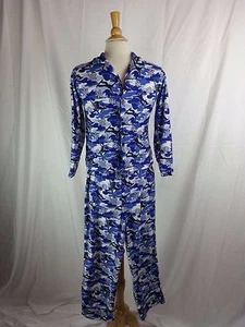 Pajohnies by Steve Pajama Set Lounge Sleepwear Snowboard Ski  Youth L 10 / 12 - Picture 1 of 6