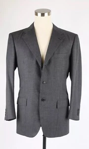 LNWOT Kiton 100% Cashmere Blazer Jacket Coat SZ 5/42 (Drop 10) Gray $6,900 - Picture 1 of 9