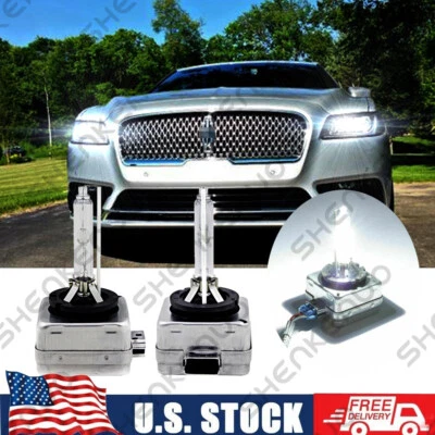 For Lincoln Continental 2017-18 - Xenon HID Headlight Bulb Low & High Beam Qty2 - Image 1 of 4