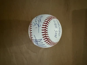 🚨Fernando Tatis Jr AND SR “Like Father like Son Dual Signed Baseball🚨 - Picture 1 of 5