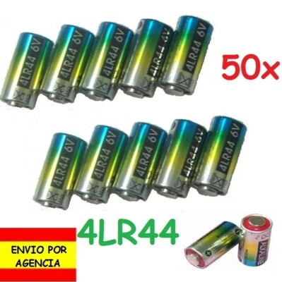 Pack de 50 Pilas 4LR44 6V Collar Perro Antiladridos Adiestramiento Pila Collares - Imagen 1 de 2