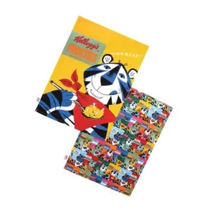Juego de 2 toallas de té vintage Kelloggs algodón cocina hogar heladas arte pop - Imagen 1 de 3