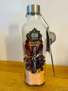 Metro Cocktail Co. "Cosmopolitan" Wodka Infusion Mixer mit Sieb 3,9 Unzen - Bild 1 von 6