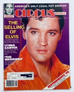 VTG Circus Weekly Magazine March 27 1979 Elvis Presley and Lynda Cater - Picture 1 of 2