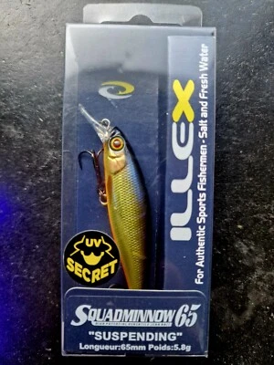 Illex SQUAD MINNOW 65 SP 6,5cm 5,8g Suspender Wobbler, Kunstköder, Köder - Bild 1 von 3