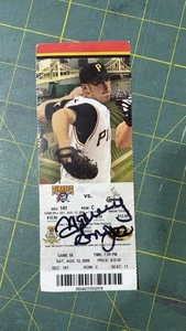 MANNY SANGUILLEN Autograph Pirates Ticket 2006 - Picture 1 of 2