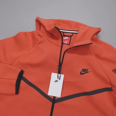 Sudadera con Capucha Nike Tech Windrunner Cremallera Completa De Colección Coral/Negro HV0949-846 Talla L Foto 1 de 4