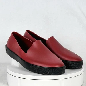 Melissa Rosso Opaco/Nero Suola Puzzle Jelly Platform PVC Scarpe Slip On Donna 13 - Foto 1 di 18