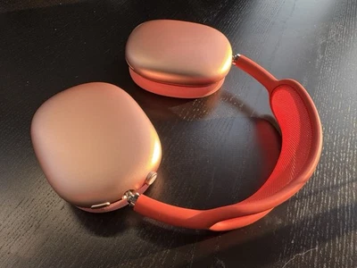 AirPods Max Headphones w/ Smart Case (Lightning) Pink / Coral - Image 1 of 4