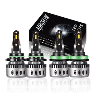 For Toyota Camry 2007-2017 4PC Combo LED Headlight High Low Beam Bulbs Kit White - Foto 1 di 13