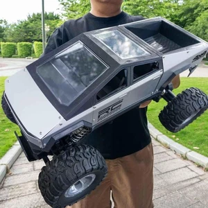 Coche de radiocontrol escala 1:12 coche de control remoto, camión todoterreno 4x4, metal 1:12, plateado  - Imagen 1 de 7