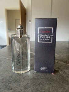 Cartier Declaration D'Un Soir Eau de Toilette 100ml - Discontinued - Picture 1 of 3