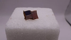 PIN U.S. FLAGGE AMERIKANISCHE FLAGGE ANSTECKNADEL HUTNADEL WESTE PIN NEU - Bild 1 von 2