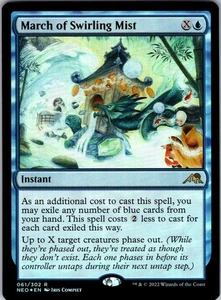 March of Swirling Mist R Kamigawa: Neon Dynasty 61 NM - Picture 1 of 1