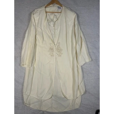 Vestido Chaqueta Dawn Joy II Crema Bordado Ocasión Especial Mujer 20W Foto 1 de 4