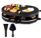 Raclette Set 8 Personen Raclette Set - Fondue & Heißer Stein & Grillplatte
