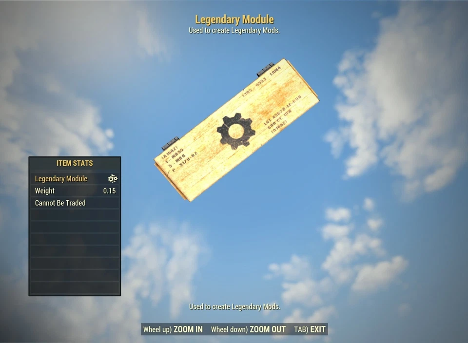 FALLOUT 76 PC LEGENDARY MODULES x500-x5000 [RANDOM FOUR STARS MODS TO SCRAP] - Image 1 of 1