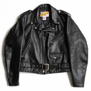 Schott 618 Double Riders Leather Jacket 42 Large Excellent Condition - Picture 1 of 7