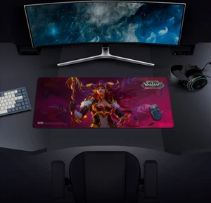 World of Warcraft Dragonflight Alexstrasza XL Mousepad Large Mouse Pad Desk Mat - Picture 1 of 4