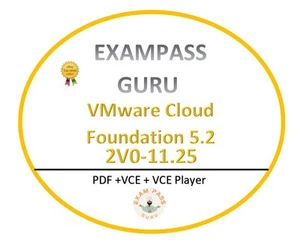 2V0-11.25 VMware Cloud Foundation 5.2 Administratorprüfung! 173QA! AUGUST UPDATES - Bild 1 von 1