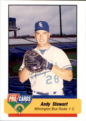 1994 Wilmington Blue Rocks Fleer/ProCards 304 Andy Stewart Oshawa Ontario Canada - Image 1 of 2