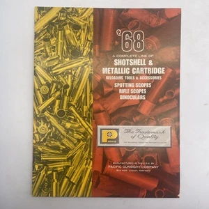 1968 Pacific Reloading Products Catalog Vintage Paperback - Picture 1 of 4