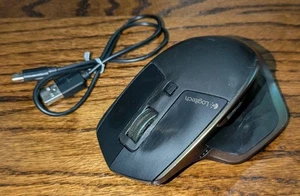 Logitech MX Master Mouse MX Bluetooth Windows/Mac Black Copper Gold Meteorite - Picture 1 of 5